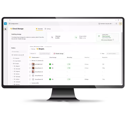 Cloud Video Surveillance